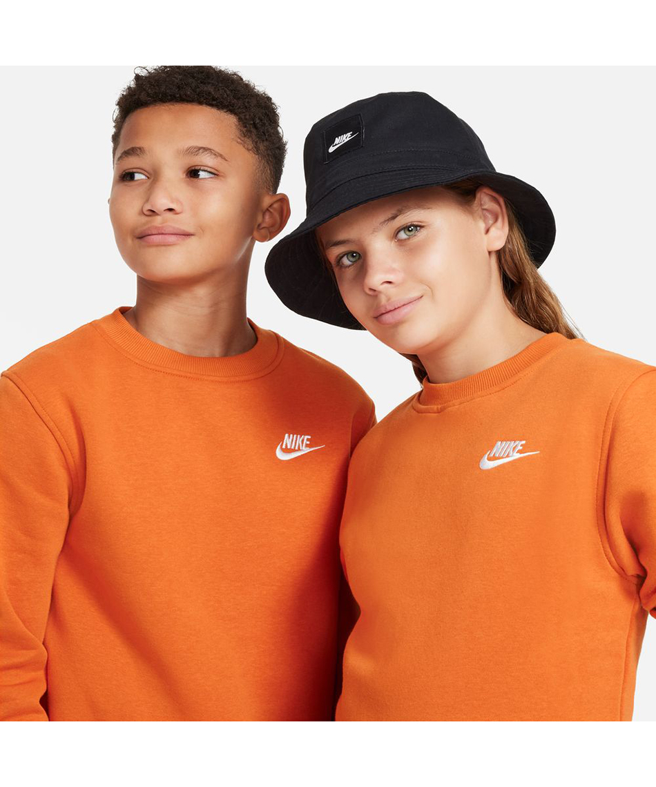 オレンジ クルーネック トレーナー スウェットトレーナー J NSW クラブ 裏起毛 クルー FD3006-893