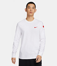 Tシャツ 長袖 NSW プリントロンT HAS FV3994-100 | スポーツ用品なら