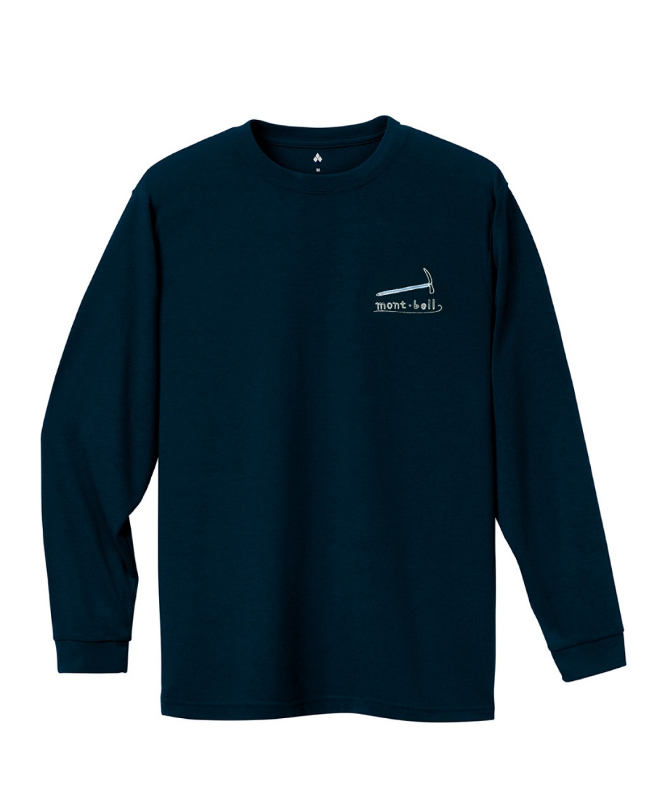 Tシャツ 長袖 WIC.ロングスリーブT 山の道具 1114772 NV | スポーツ