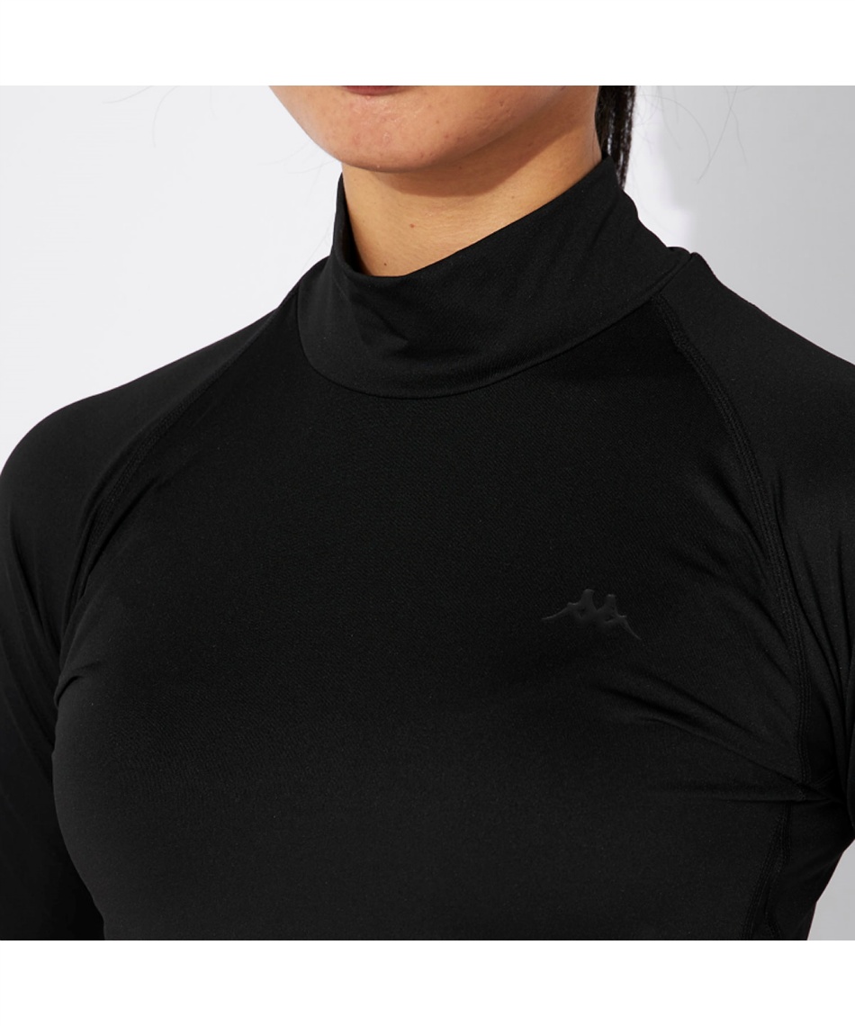 テニスウェア バドミントンウェア アンダーウェア 長袖 長袖ハイネック