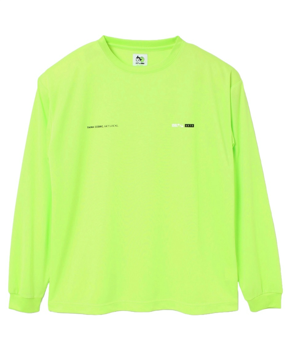 �l���|�C���g66pt �y���������z�A�N�^�[(AKTR) �o�X�P�b�g�{�[�� �����V���c ATOMxAKTR POLY L/S TEE 124-052005 �����Y YE M