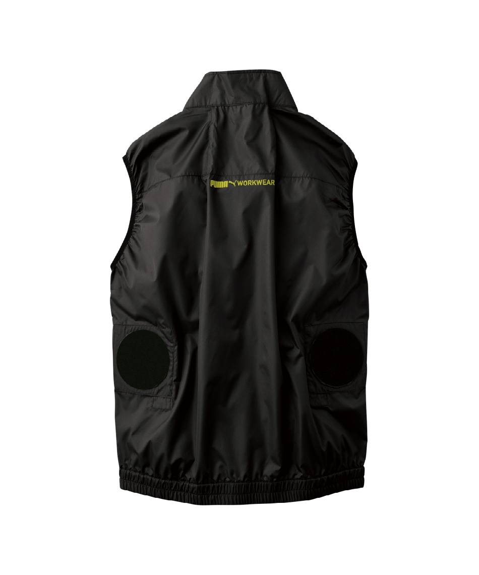 プーマ 空調服 エアツイストベストAT-8012N ブラック Lサイズ 作業ウェア PUMA エアツイスト ファン 装着用 ベスト AT-8012N