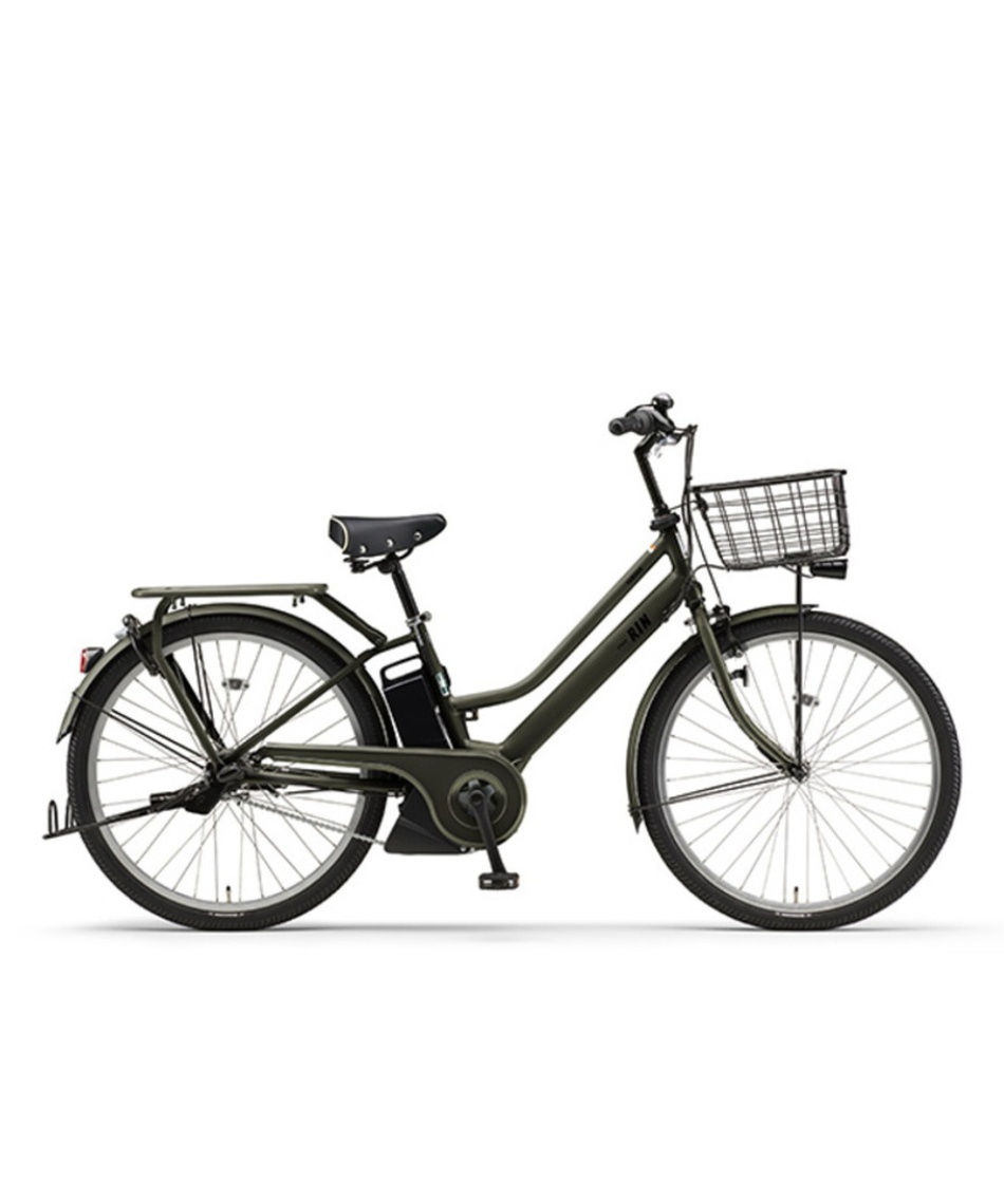 電動自転車 26インチ パス リン PAS RIN PA26EGRN4J 【ご自宅配送限定