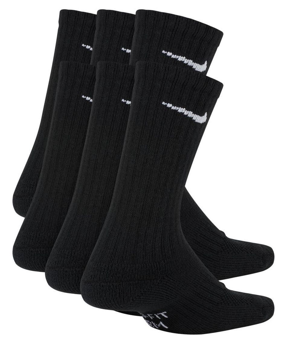 靴下 エブリデイ キッズ クッションド クルー ソックス 6足 SX6910-010