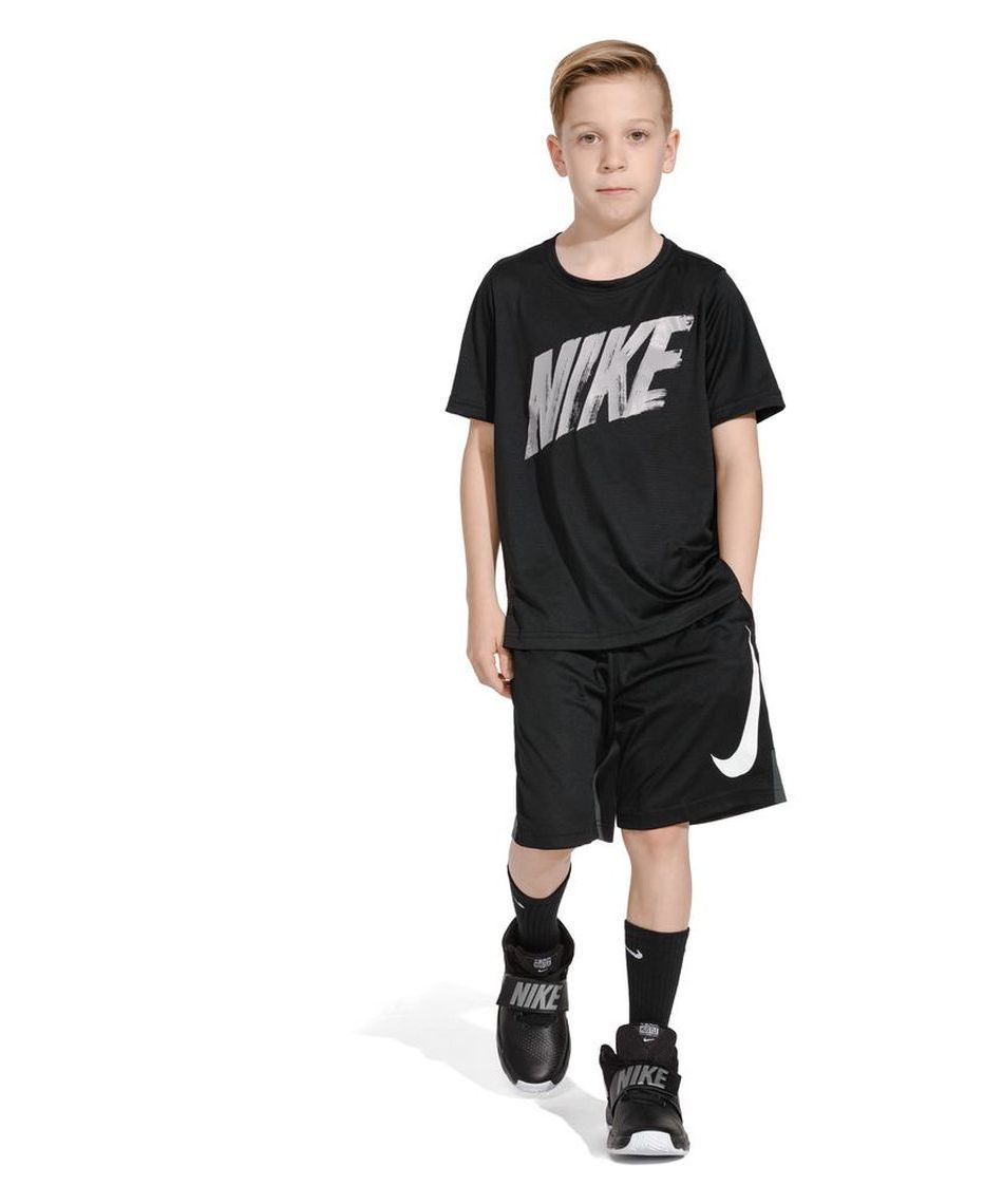 靴下 エブリデイ キッズ クッションド クルー ソックス 6足 SX6910-010