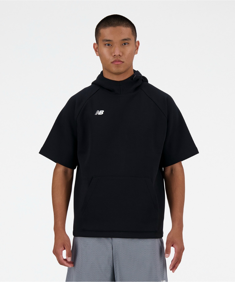 野球 フリース パーカー BP フリースフーディショートスリーブ