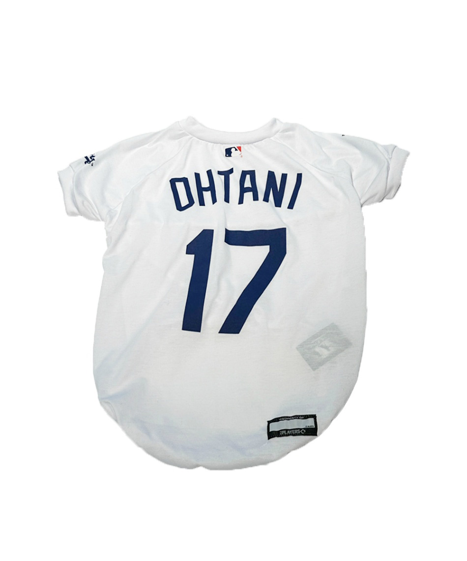 犬 服 ドジャース 大谷Tシャツ ホワイト XL SHO-4014W-XL 【返品不可