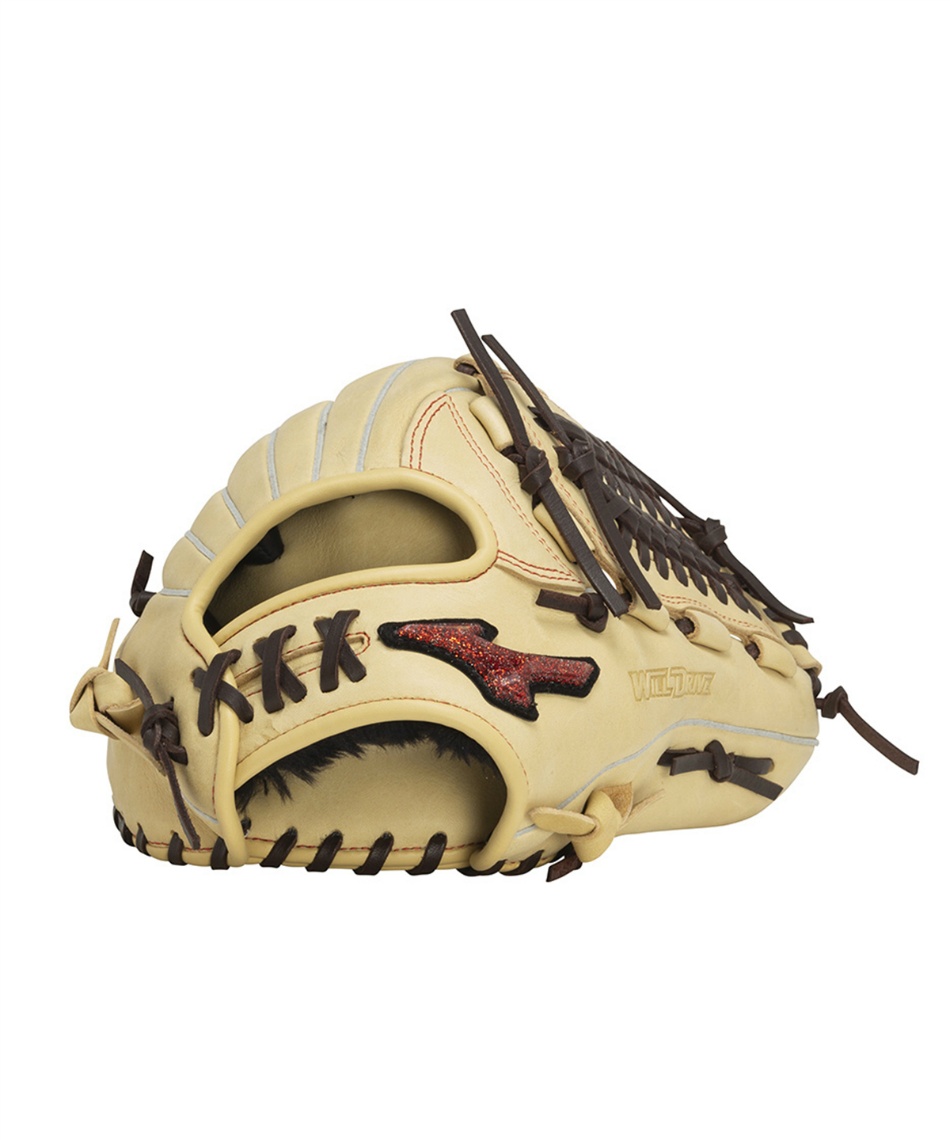 野球 少年軟式グローブ オールラウンド用 軟式用WILLDRIVE RED AXI