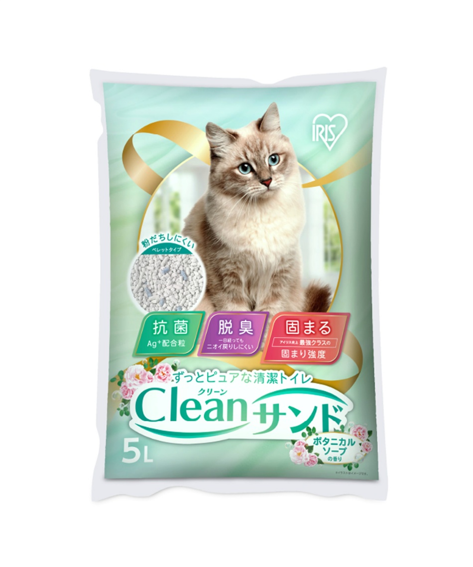 アイリスオーヤマ(IRIS OHYAMA) 猫砂 クリーンサンド CLS-5L 【返品