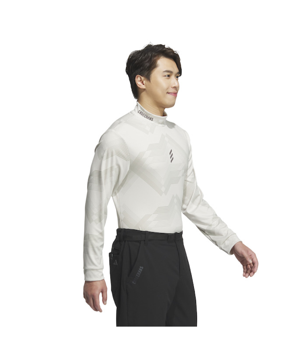 ゴルフウェア 長袖シャツ コードカオスモックネック長袖シャツ KSL86