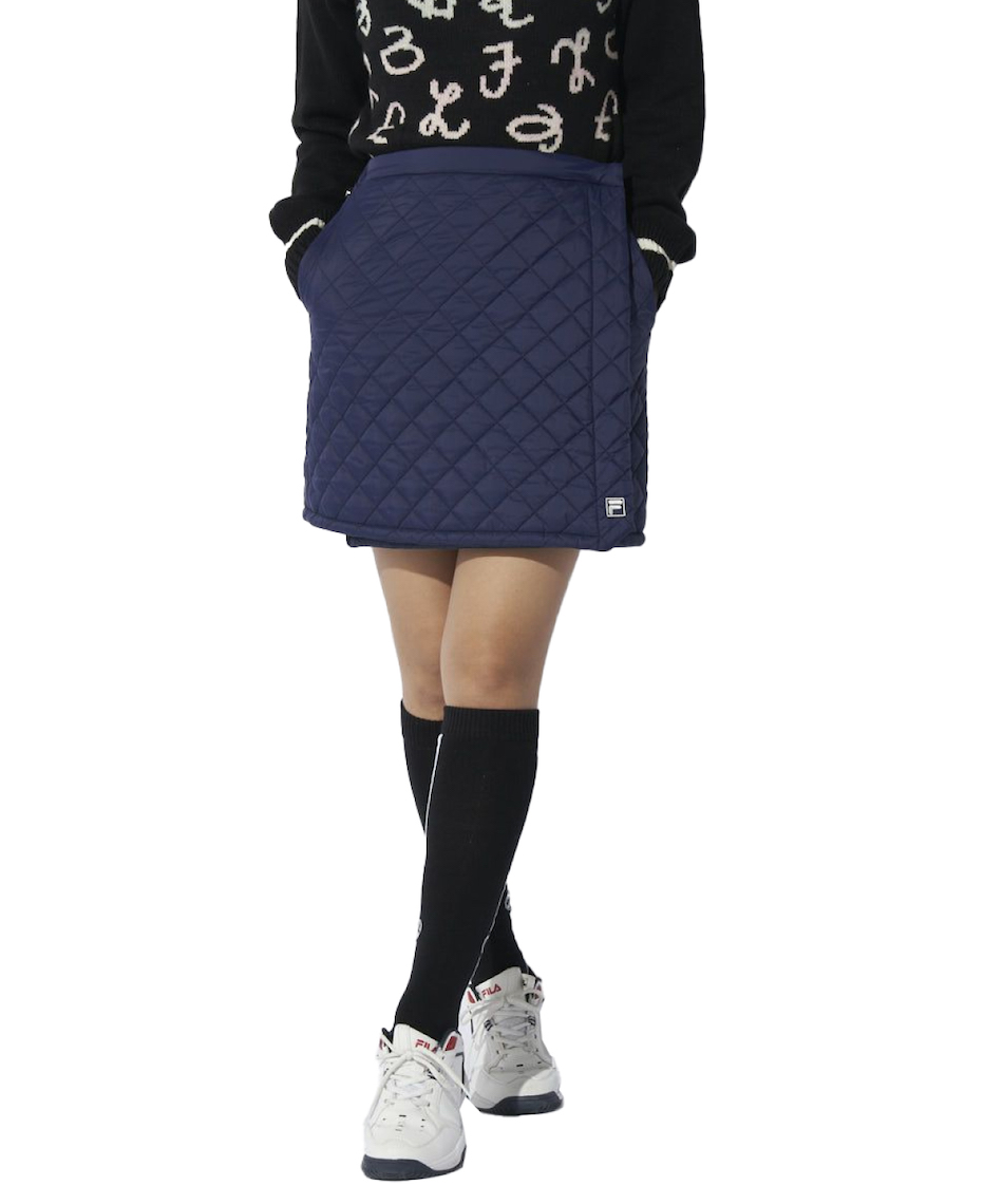 ゴルフウェア スカート ラップスカート 撥水加工 794-952 【2024年秋冬