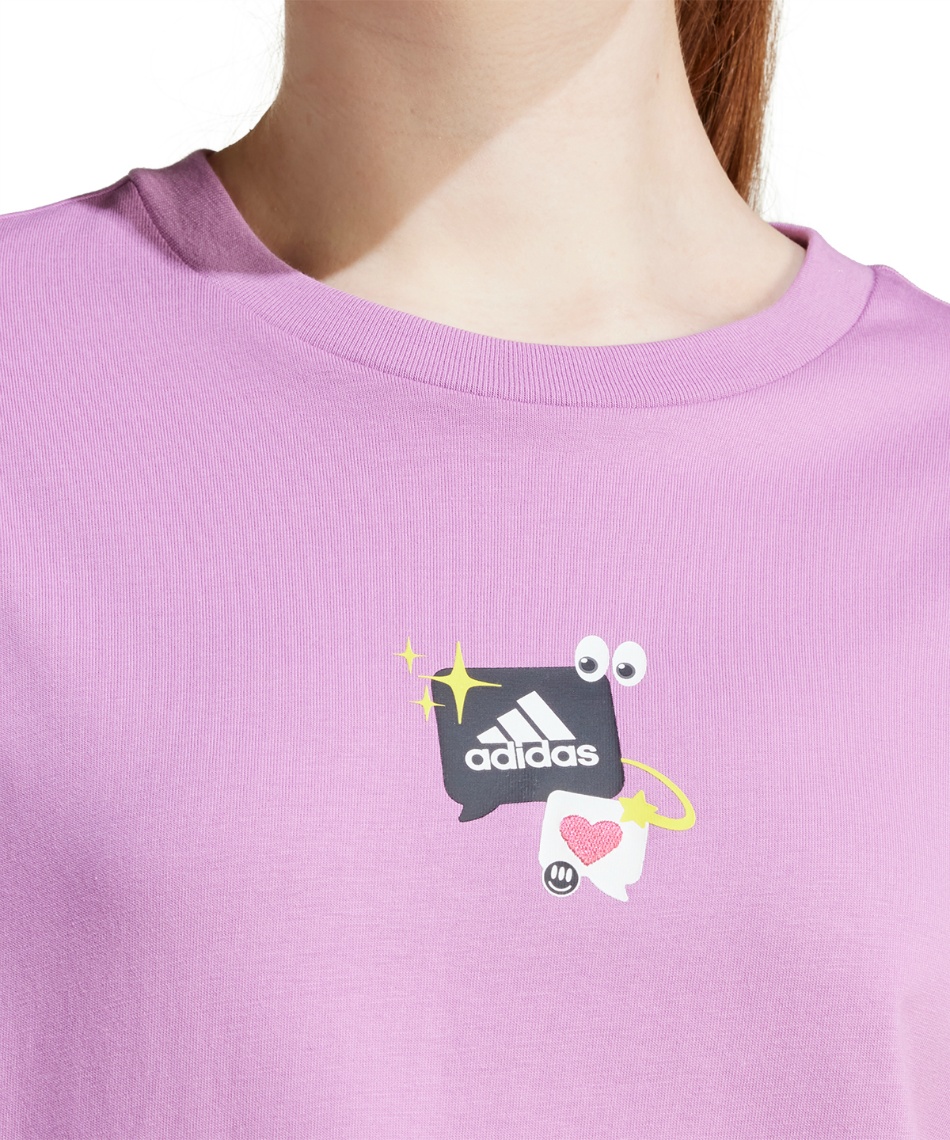 アディダス(adidas) Tシャツ 半袖 Remoji グラフィック 半袖Tシャツ