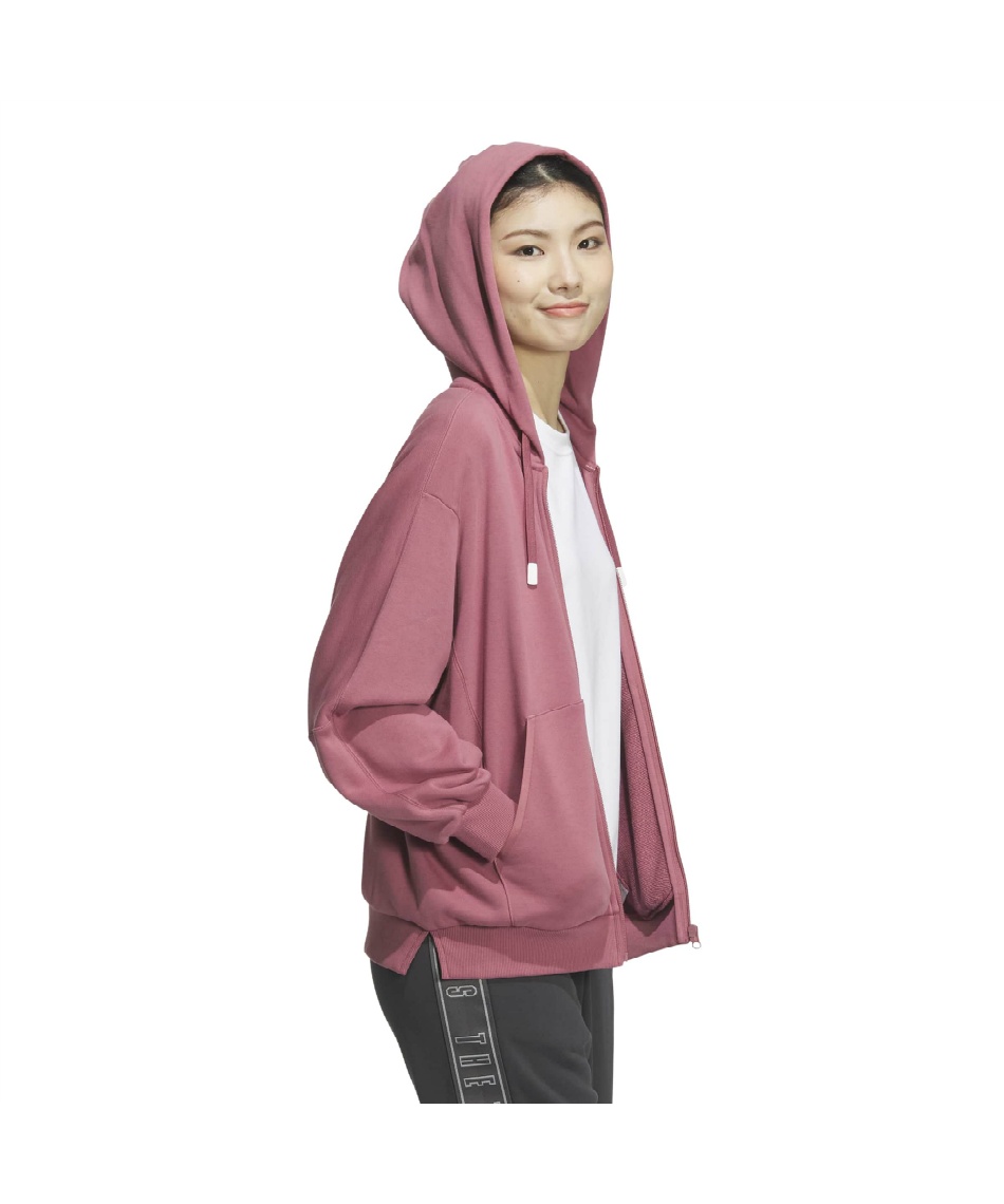 スウェットパーカーWORDING LOOSE FIT FRENCHTERRY FULL ZIP