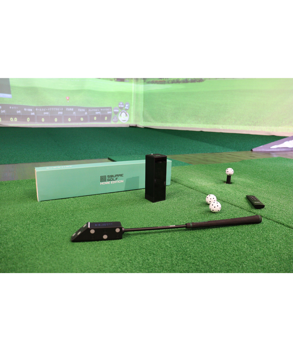 スクエアゴルフ(SQUARE GOLF) ゴルフ 計測器 SQUARE GOLF BK 03 【ご