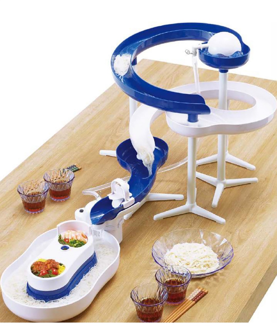流しそうめん器 ウォータースライダー流しそうめん LD0313 【ご