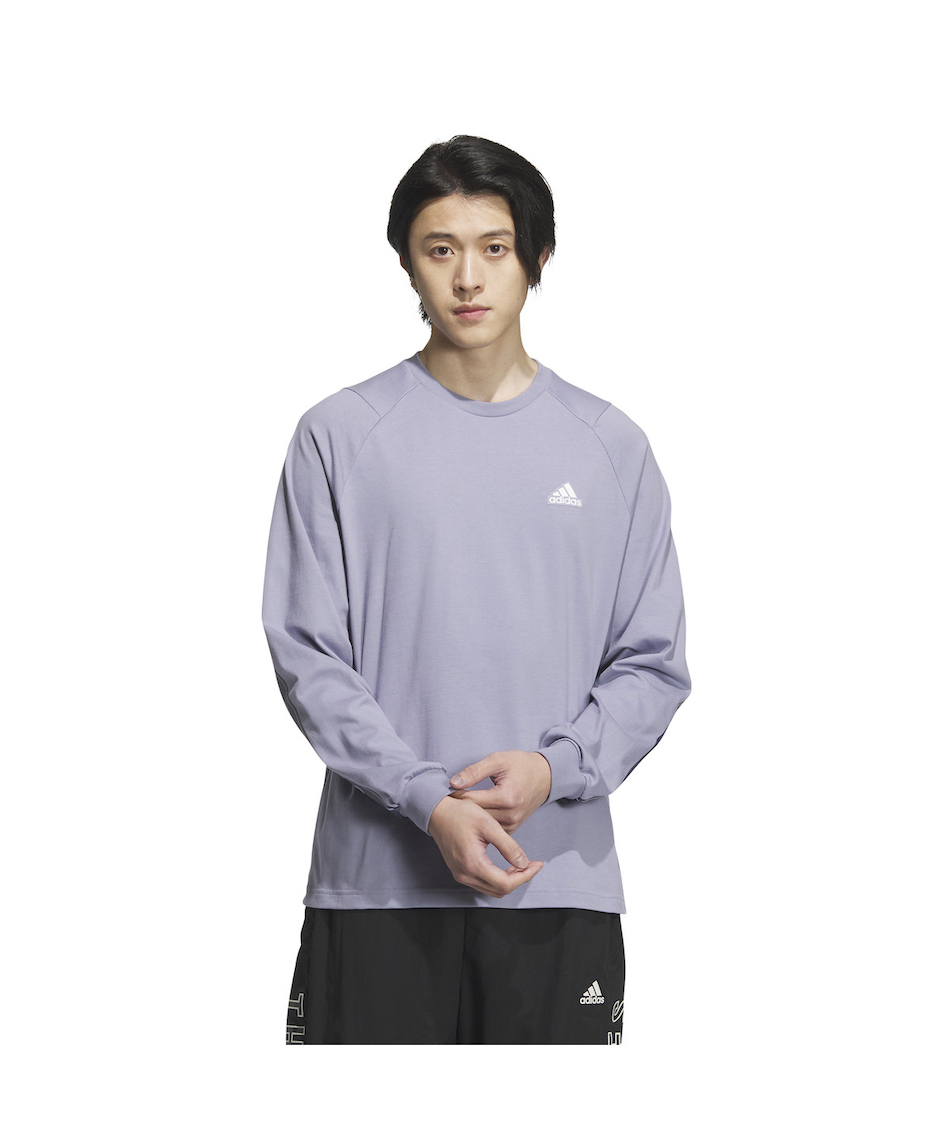 Tシャツ 長袖ワーディングパック ルーズフィット シングル