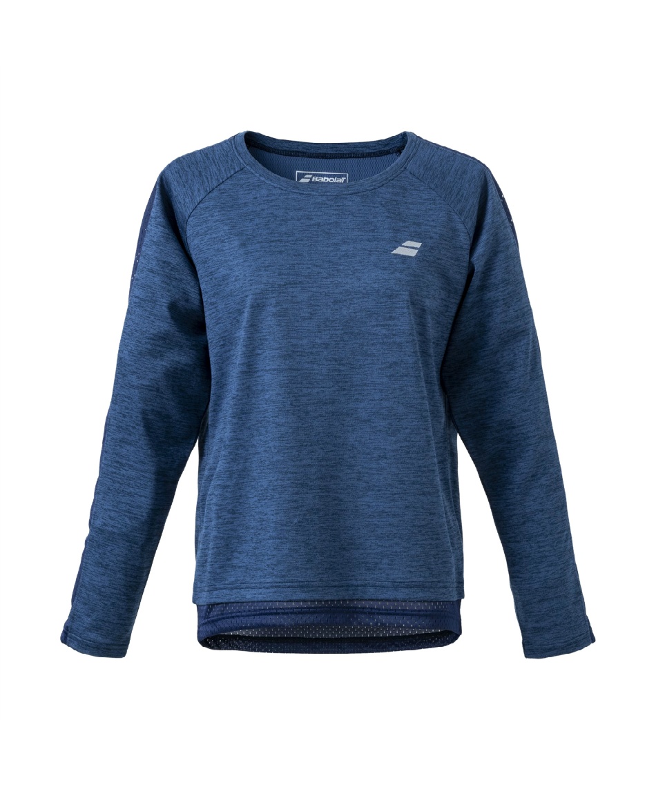 バボラ(Babolat) テニスウェア バドミントンウェア Tシャツ 長袖 PURE