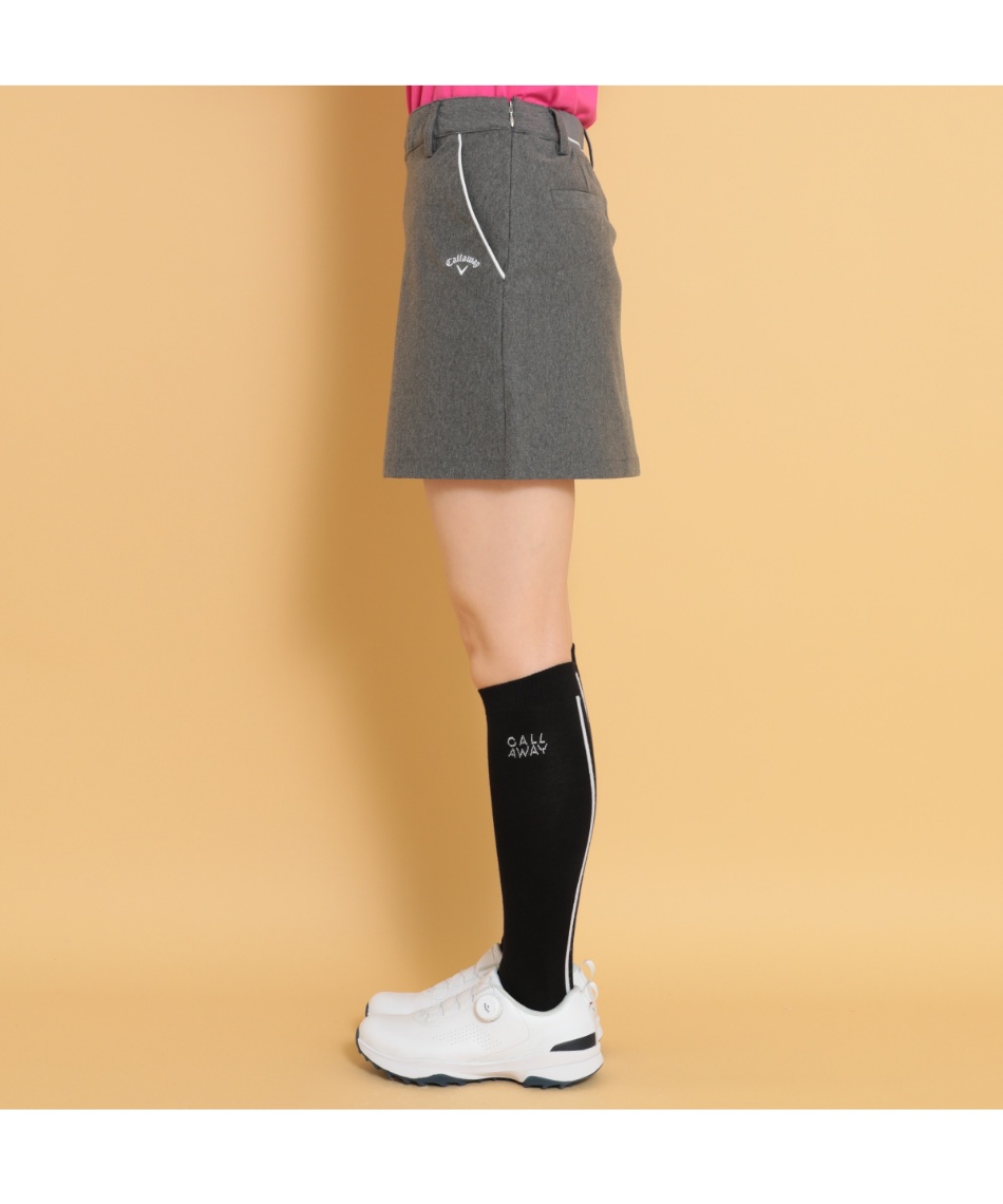 ゴルフウェア スカート 8WAYストレッチニットピケスカート C24228203