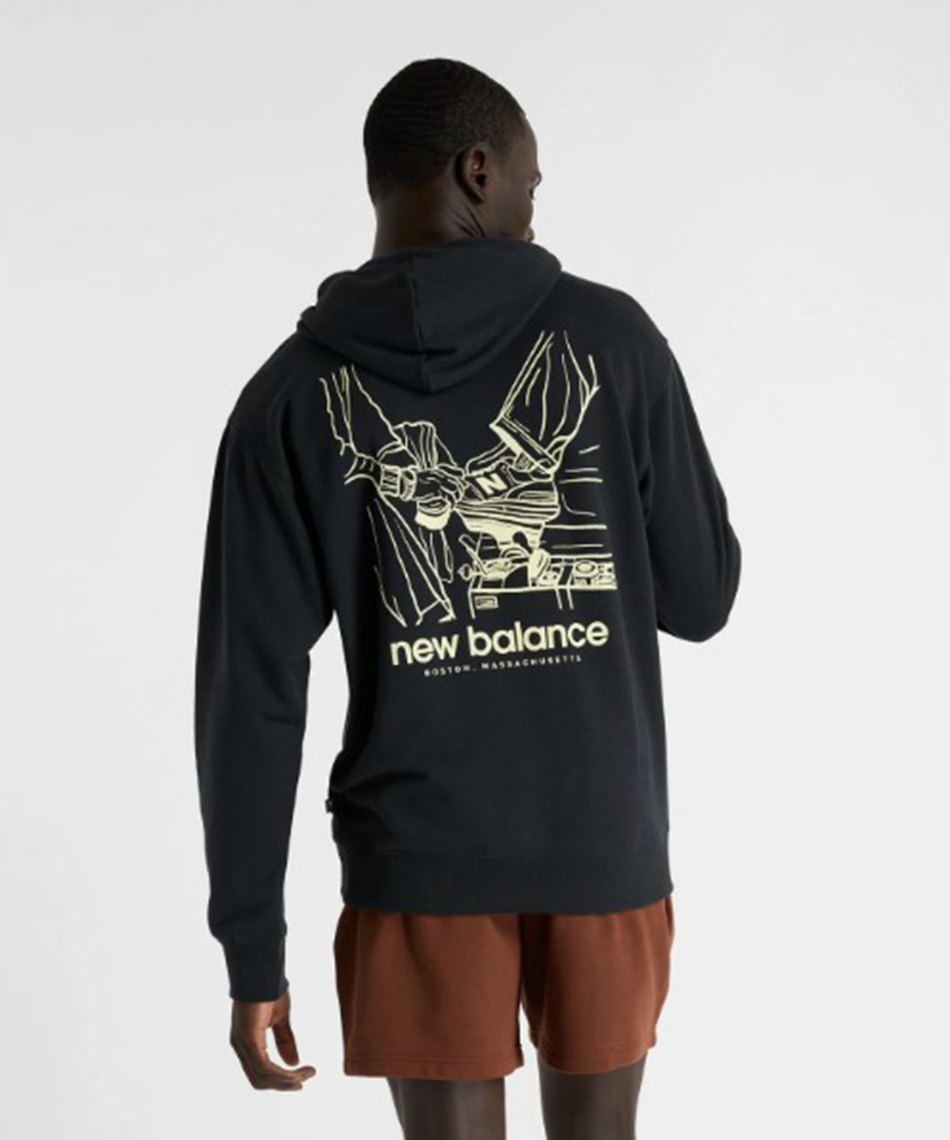 スウェットパーカー リラックスド シャイン スウェットフーディ