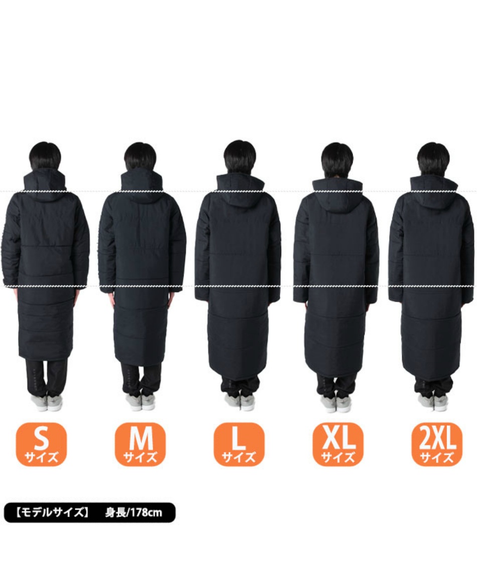 ロングコート UAロゴ ロングコート 1388242-001 | スポーツ用品なら