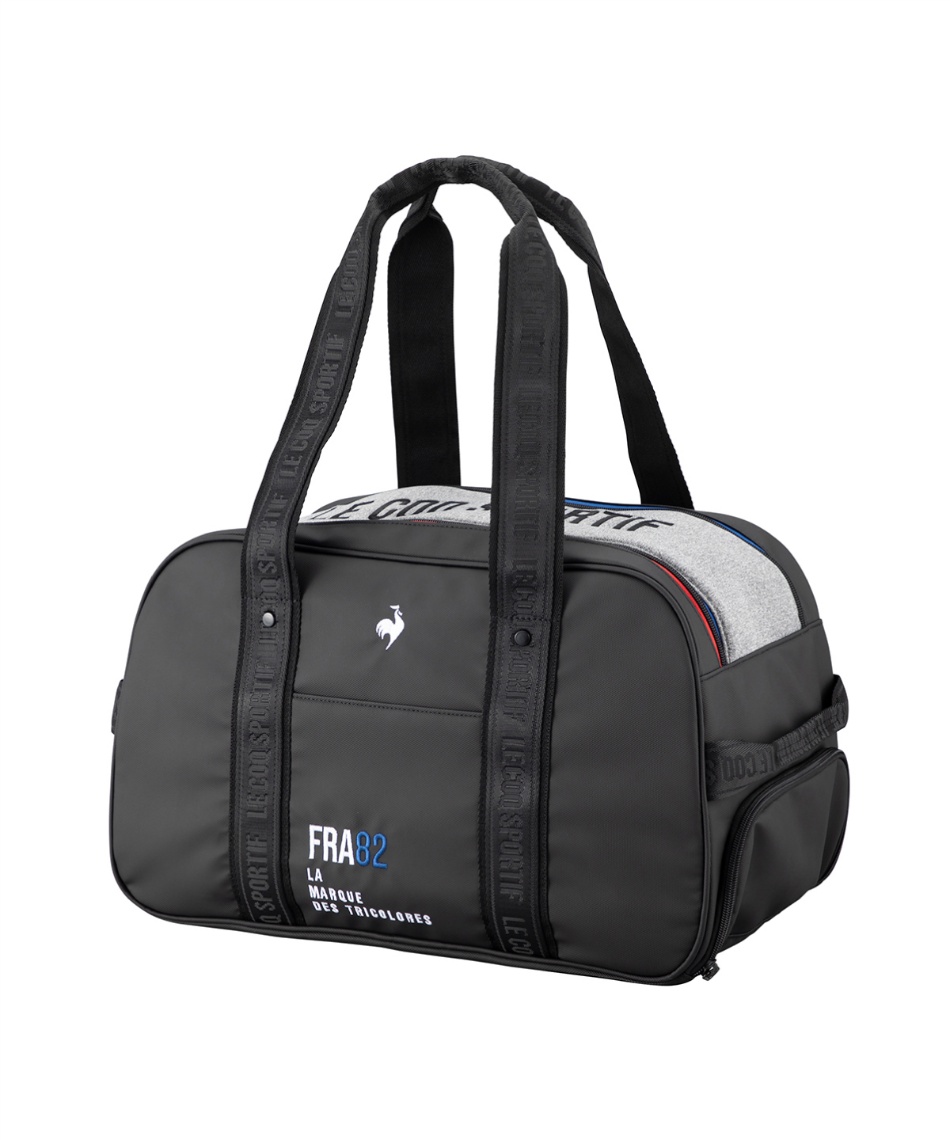 ボストンバッグ ブラックトリコデザイン ボストンバッグ 大開口タイプ