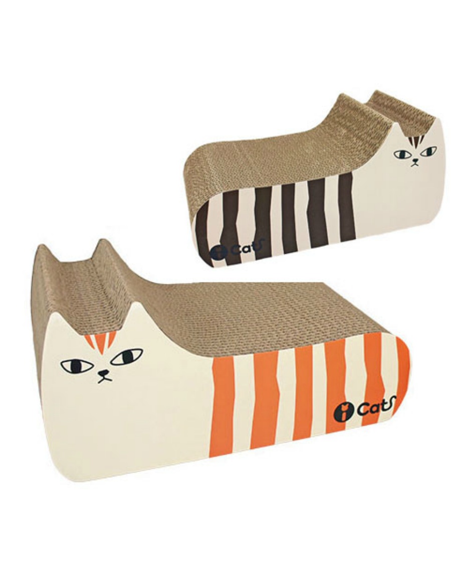 爪とぎつめとぎ しまネコCAT-ID-011【ご自宅配送限定