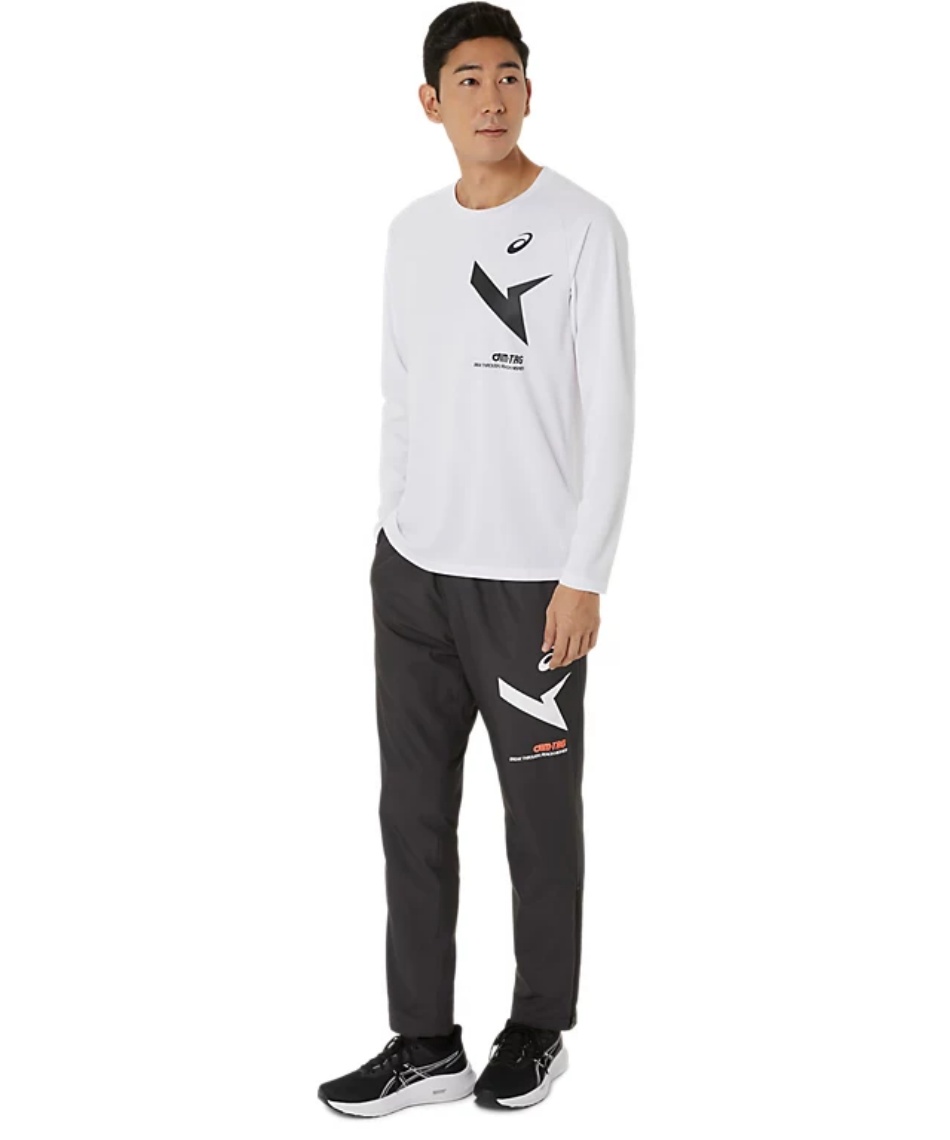 △ アシックス(asics) スポーツウェア 長袖 AIM-TRGドライ長袖シャツ