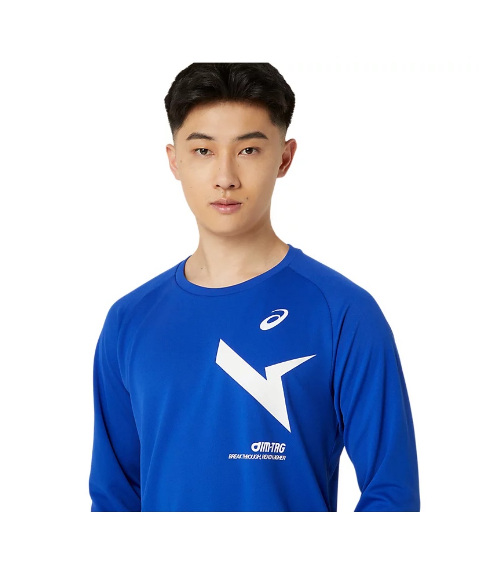 アシックス(asics) スポーツウェア 長袖 AIM-TRGドライ長袖シャツ