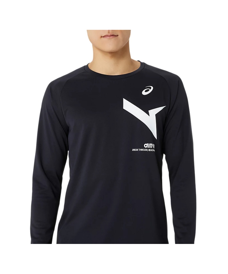 アシックス(asics) スポーツウェア 長袖 AIM-TRGドライ長袖シャツ