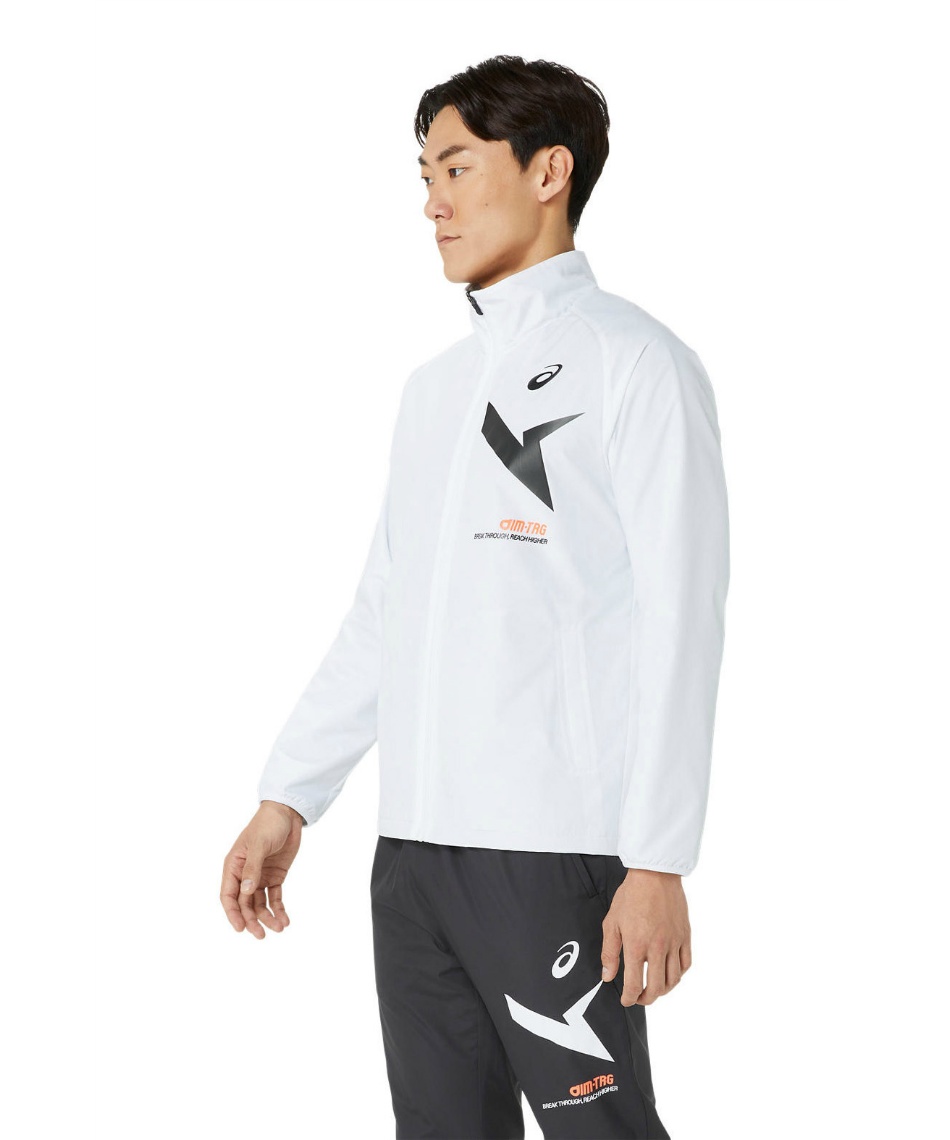 ウィメンズA-I-M裏トリコットウィンドブレーカージャケット ASICS アシックス ウインドブレーカー レディース A-I-M 裏