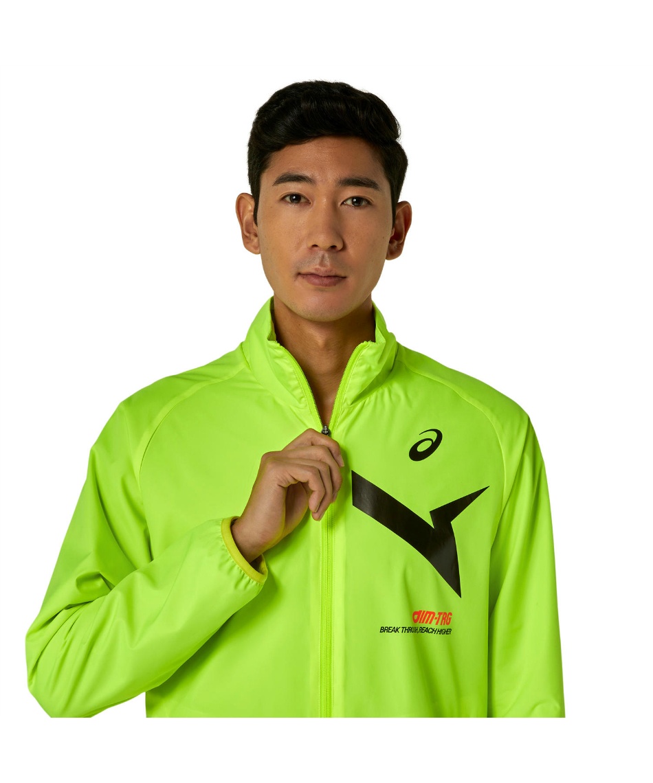 ウィメンズA-I-M裏トリコットウィンドブレーカージャケット ASICS アシックス ウインドブレーカー レディース A-I-M 裏