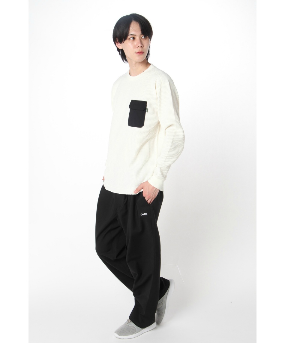 ジープ(Jeep) Tシャツ 長袖 サーマルニット プルオーバー