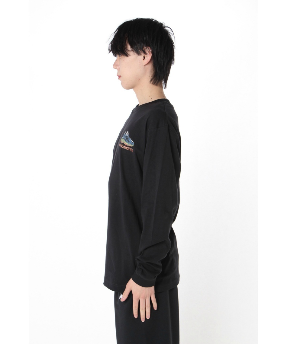 Tシャツ 長袖グラフィック ワンポイントロンTMT43944 | スポーツ用品