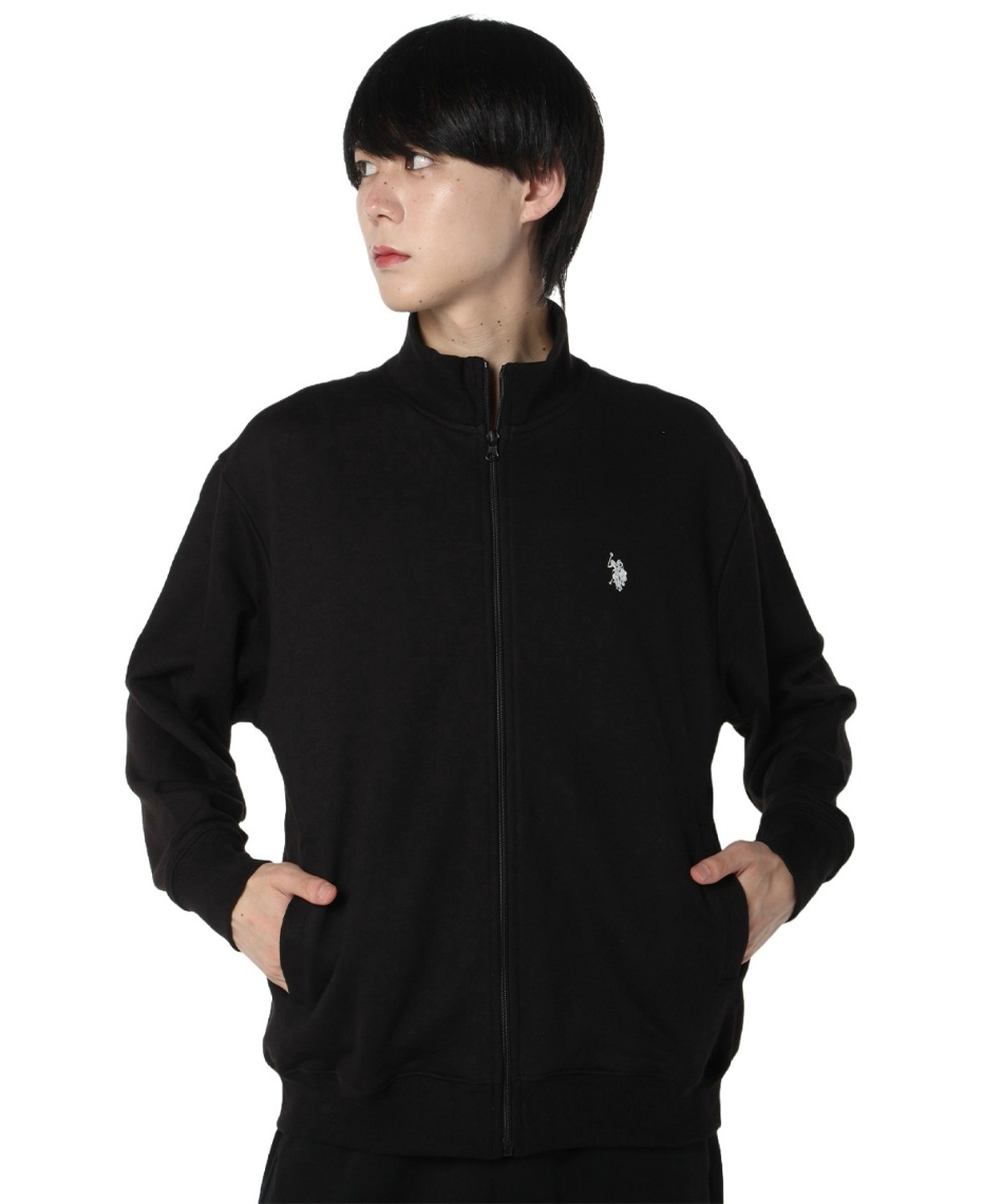 R&H stand collar jacket スタンドカラージャケット ジャケット Stand Collar Sweat Jacket スタンドカラー