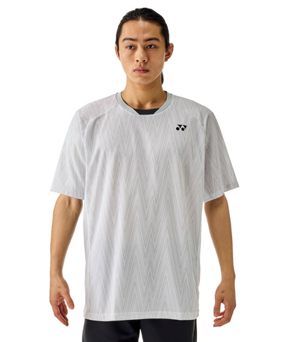 YONEX ヨネックス　MEN ゲームシャツ　ホワイト　Mサイズ ウインザーオンラインショップヨネックス メンズゲームシャツ