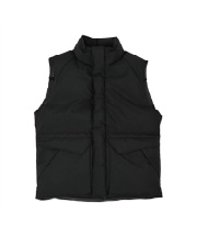 ダウンベスト マンモスダウンベスト Mammoth Down Vest TSAUD020 BLACK