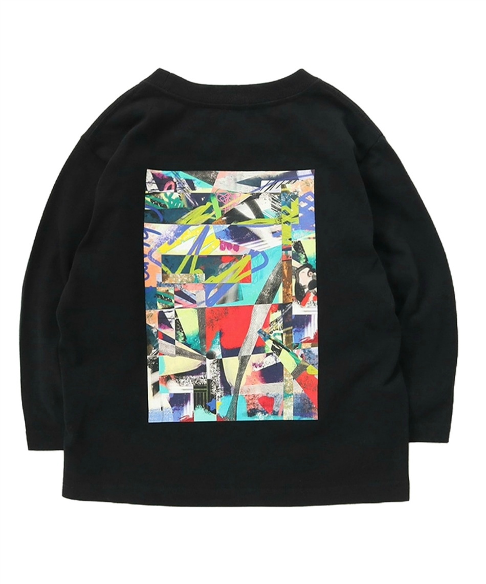 Tシャツ 長袖 シンジロウタナカキッズオーバーサイズドリバース