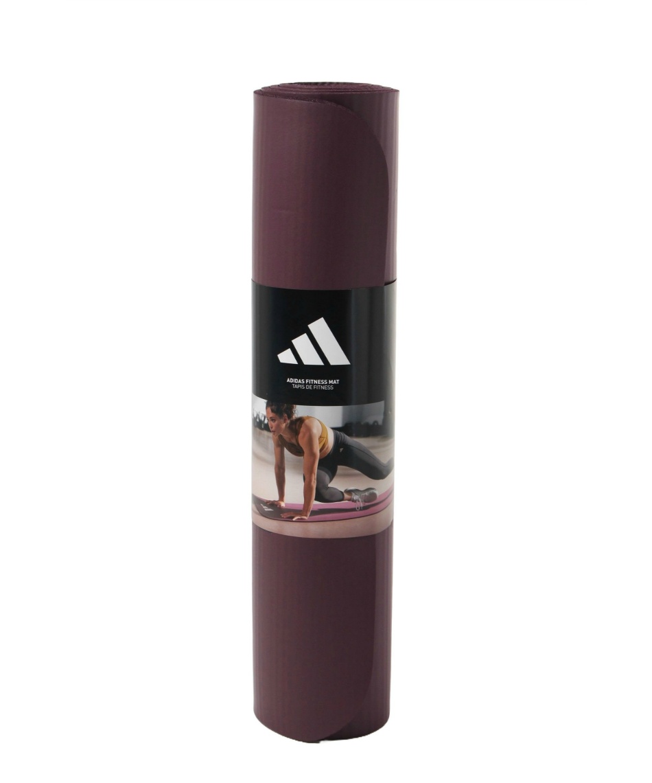 adidasヨガマット アディダス(adidas) ヨガマット フィットネスマット7mmマルーン