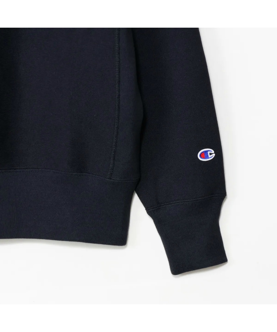 スウェットトレーナー リバースウィーブ モックネックスウェットシャツ