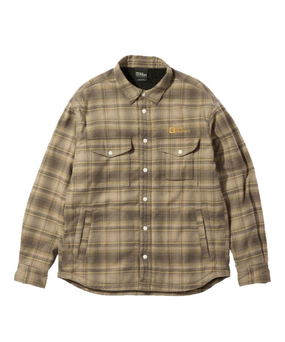 ジャックウルフスキン(Jack Wolfskin) 長袖シャツ JP LUMBERJACK SHIRT