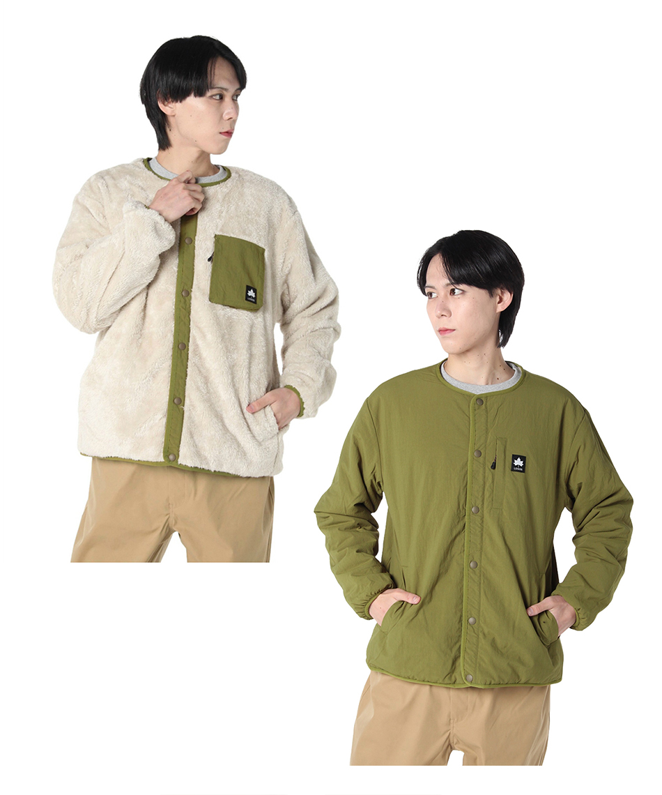 ロゴス(LOGOS) フリース ジャケット ヤヌスボア JK 4433-7312