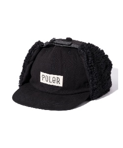 l|Cg49pt 10% OFF^SALE |[[(POLER) Xq Lbv COTTON BOA FLAP CAP 243MCV0092-BLK Y fB[X BLACK