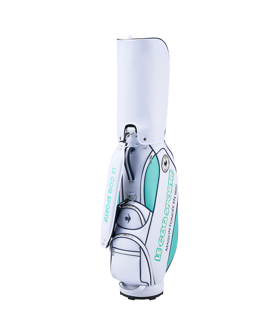 【中古美品】LE COQ SPORTIF キャディバッグ 8.5型 LCSG82 zerost_012540620058771
