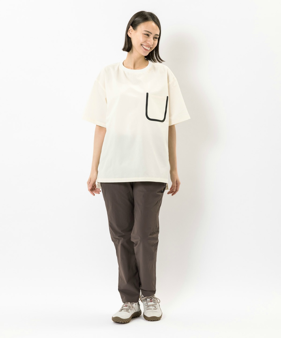 Tシャツ 半袖 ナチュラルテック 胸ポケSS T SO171136D12
