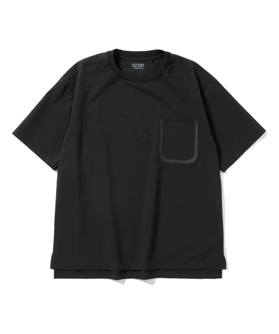 Tシャツ 半袖 ナチュラルテック 胸ポケSS T SO171136D12 | スポーツ