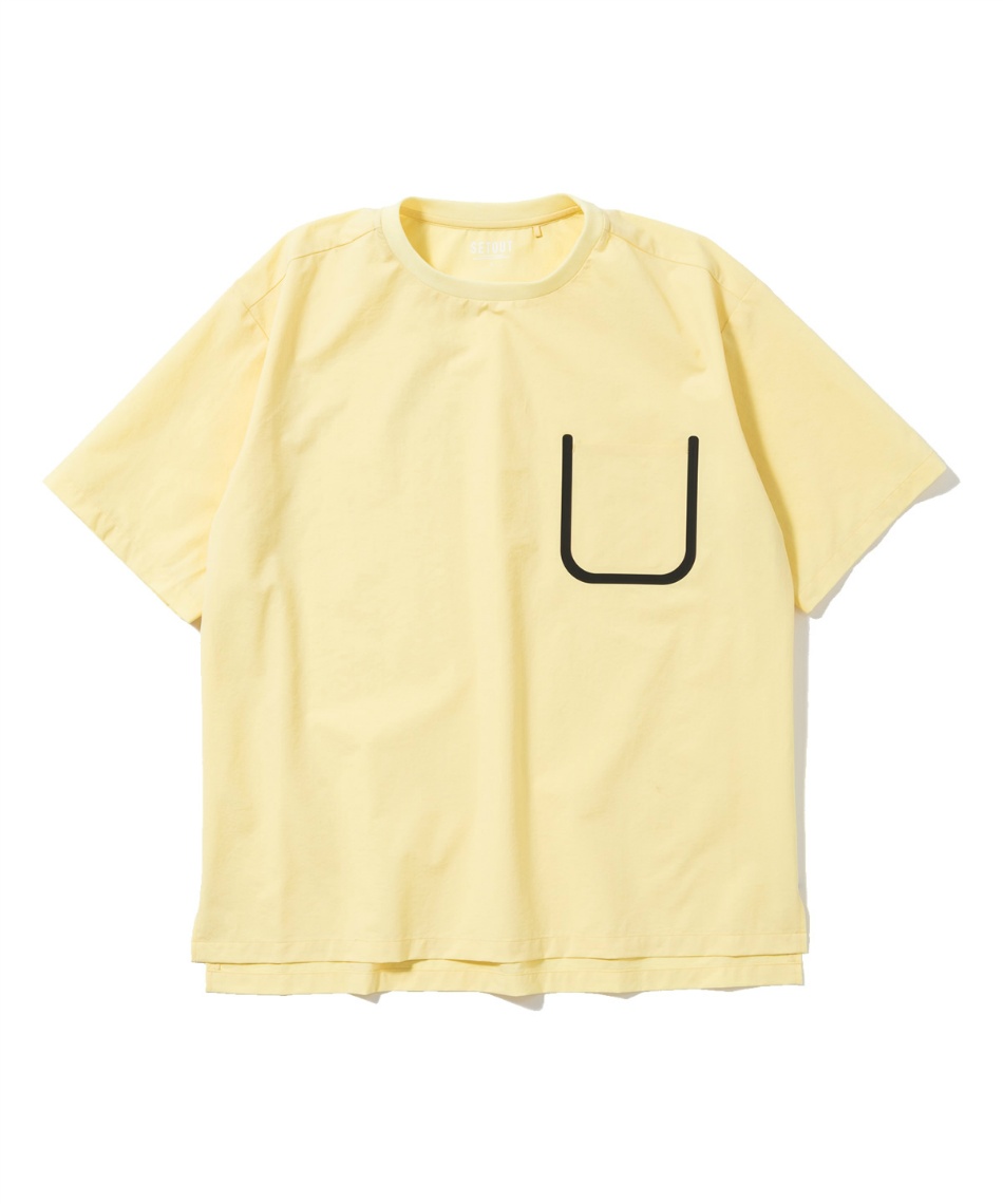 Tシャツ 半袖 ナチュラルテック 胸ポケSS T SO171136D12 | スポーツ