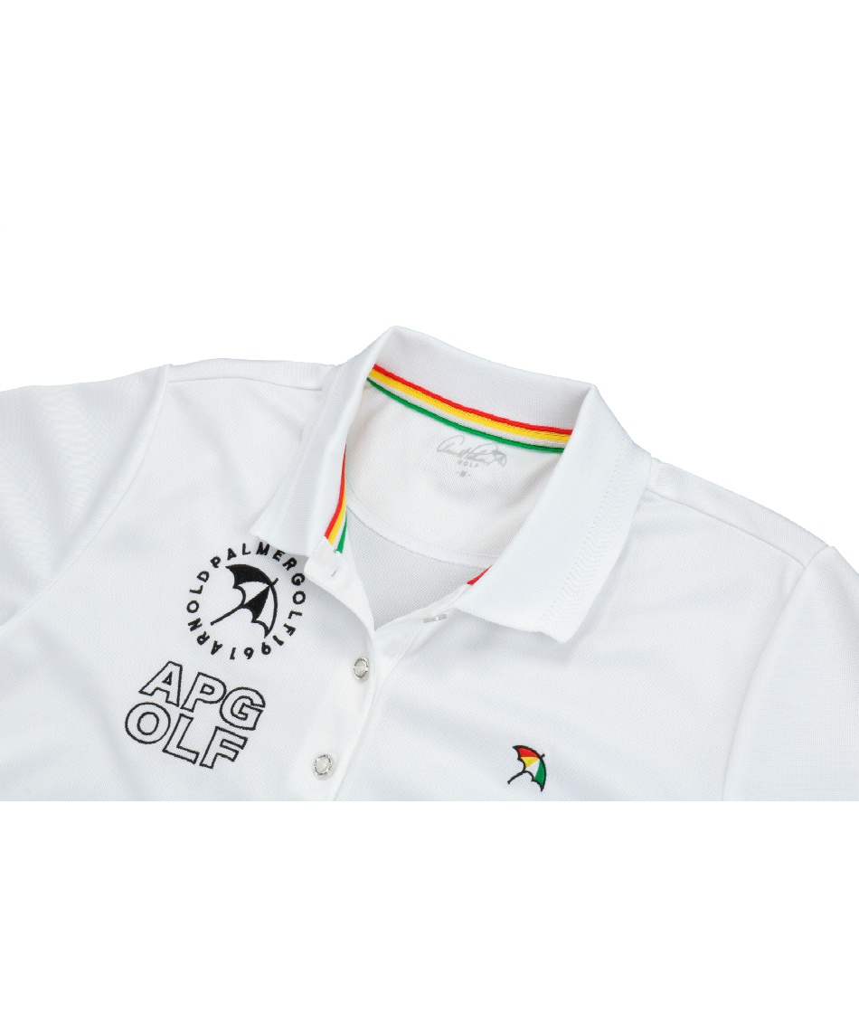 88096 アーノドパーマー　ポロシャツ　白　L Arnold Palmer Golf アーノルドパーマーポロシャツ ホワイトL