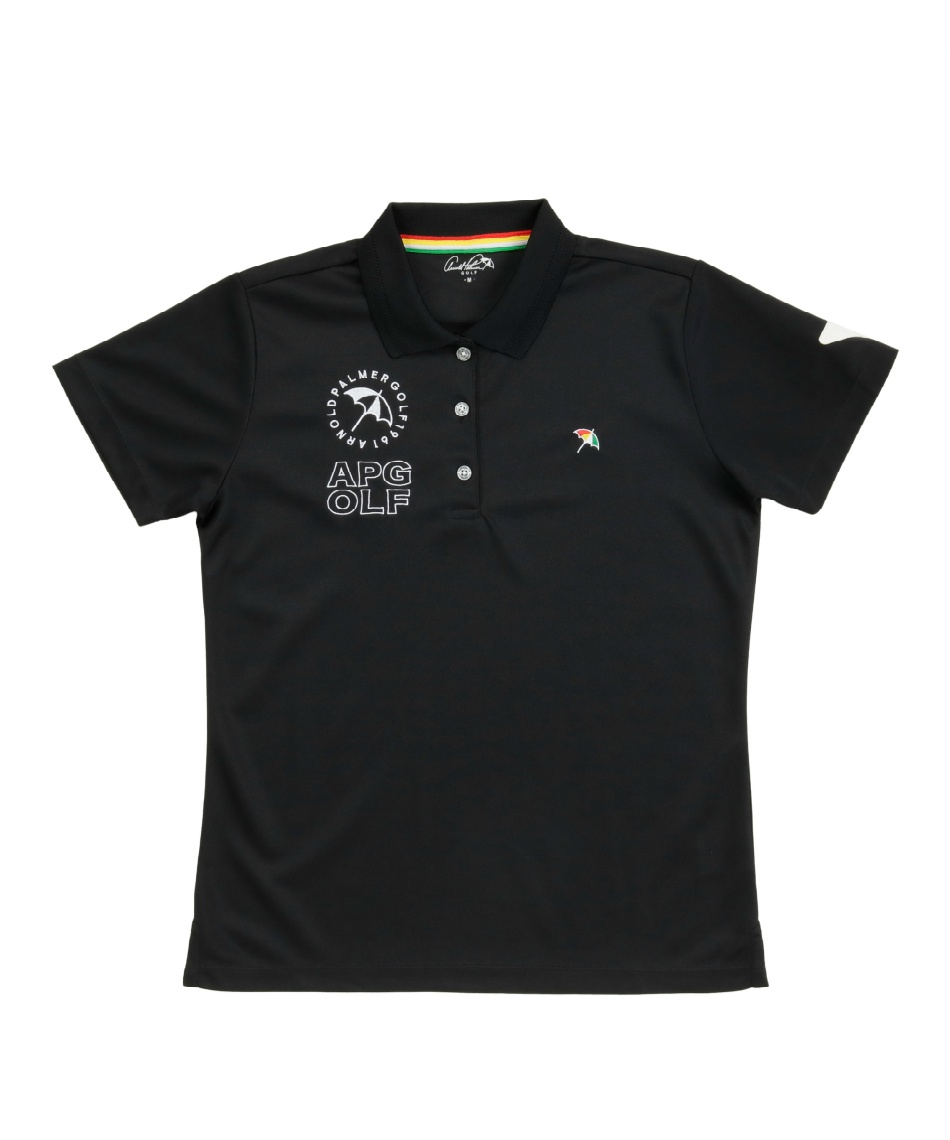 完全新品★CLUBHAUS × アーノルド・パーマー　ポロシャツ黒のXL ♭ アーノルドパーマー(arnold palmer) ゴルフウェア ポロシャツ