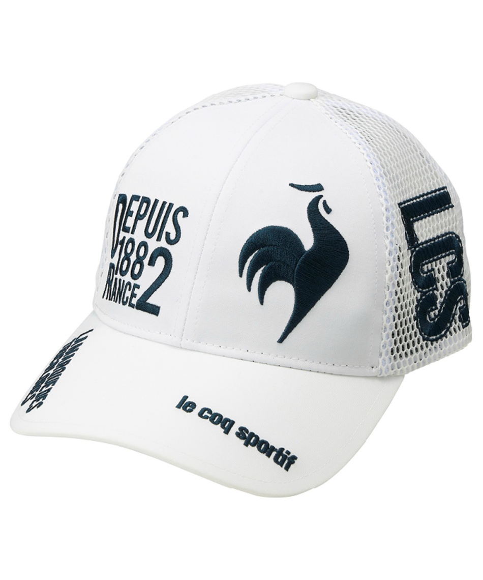 ルコックスポルティフ(le coq sportif) ゴルフ キャップ ロゴメッシュ
