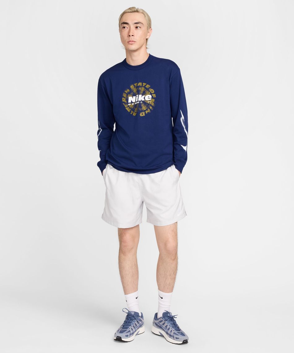 Tシャツ・カットソー Nike Sportswear Men's Long Sleeve T-Shirt HV4908-492 ナイキ(NIKE) Tシャツ 長袖 NSW グラフィックロンT OPP2 HV4908